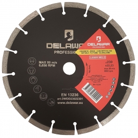 Deimantinis diskas Segment Laser 230x10x22.23