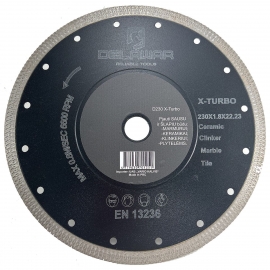 Deimantinis diskas X-turbo 230x10x22.23