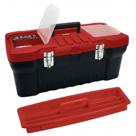 Įrankių dėžė su metaliniu užsegimu 20" RED