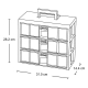 Įrankių dėžė - modulinė RIMAX 3 3 3x80