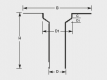 Roof drain D110 H330