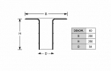 Įlaja remontinė PVC D60 H250