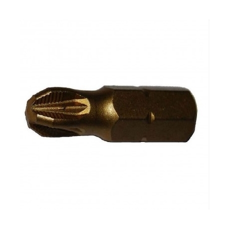 Screwdriver bit Ph3x25mm TIN