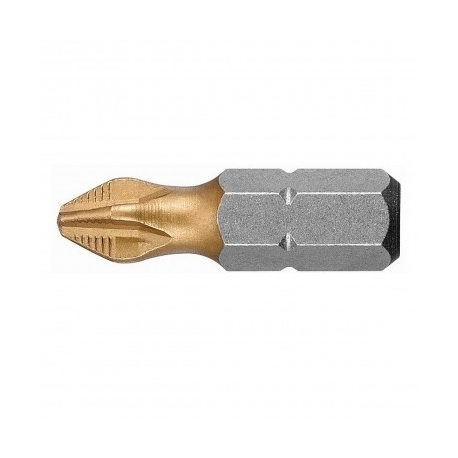 Бита отвертка Ph2x25мм TIN / Half