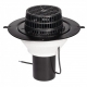 Roof drain D160 H250 TOP DRANE with heating element
