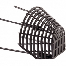 Leaf- grate for angle roof drain 100x100