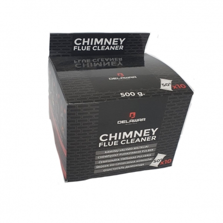 Milteliai kaminui valyti Delawar 10x50g.