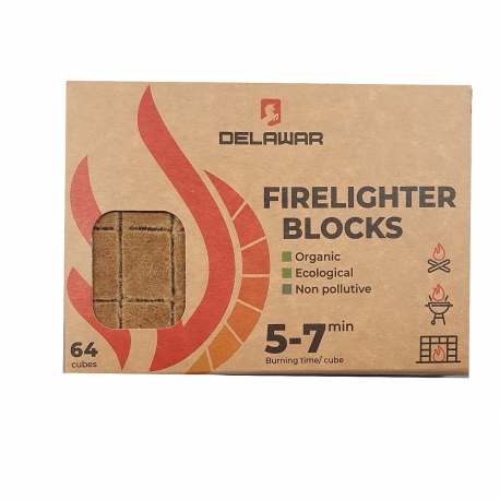 Fire lighters in cubes 64 pcs.
