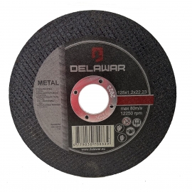 Metalo pjovimo diskas 125x1.2x22.23