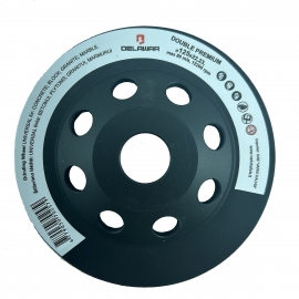 Diamond grinding wheel DELAWAR Double D125