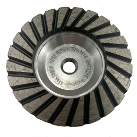 Lėkštė deimantinė šlifavimui Granite/Turbo D100xM14