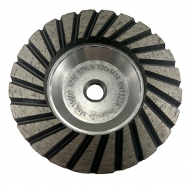 Diamond grinding wheel DELAWAR Double D125